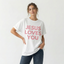 Jesus Loves You Oversized Tee