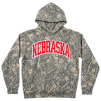 Nebraska Camo Hoodie