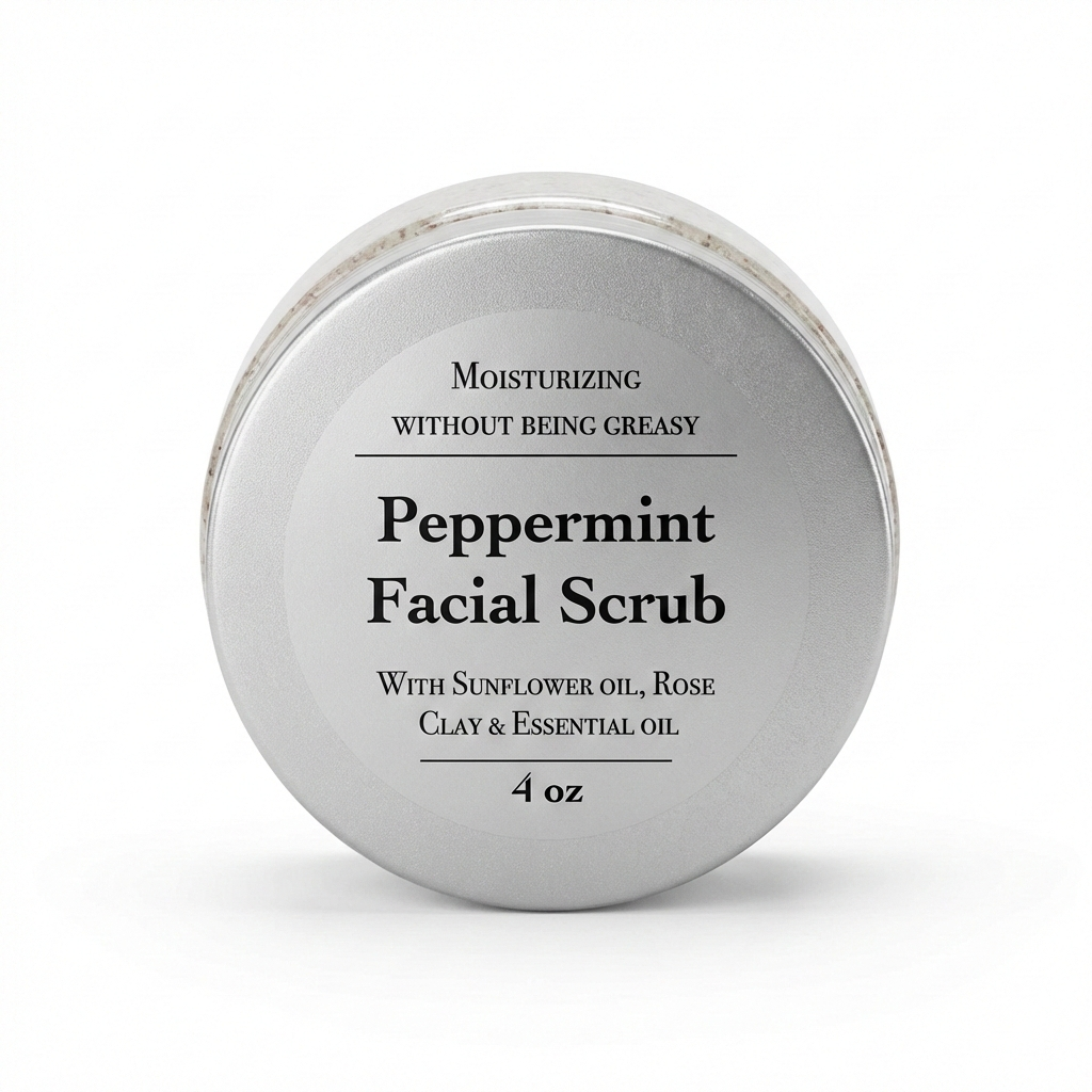 Peppermint Facial Scrub