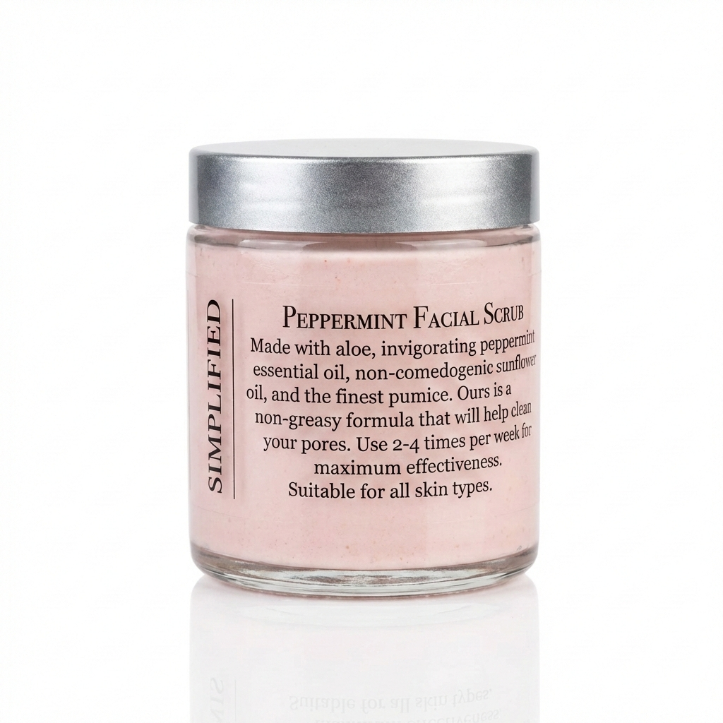 Peppermint Facial Scrub