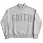 Faith Mock Neck Sweatshirt
