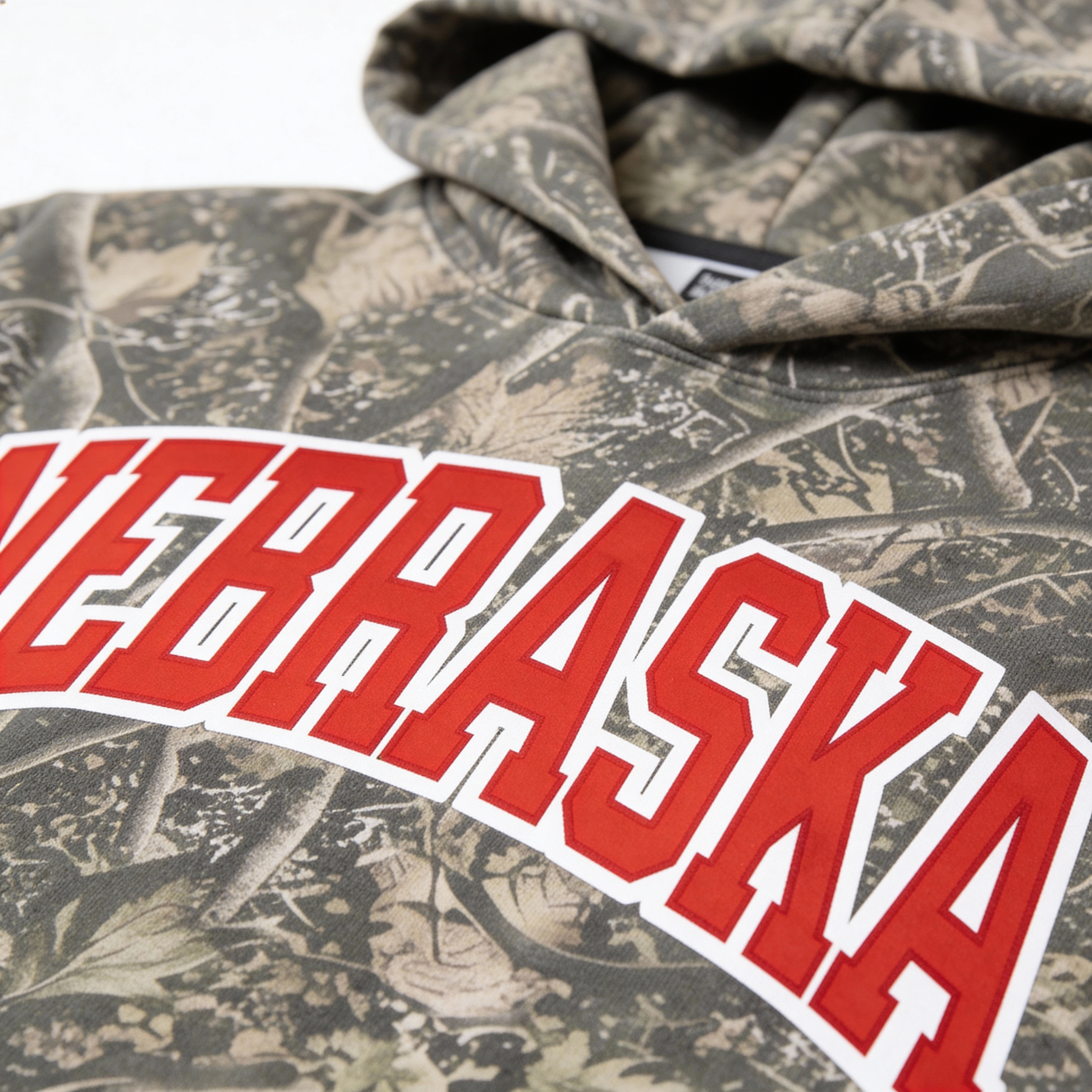 Nebraska Camo Hoodie