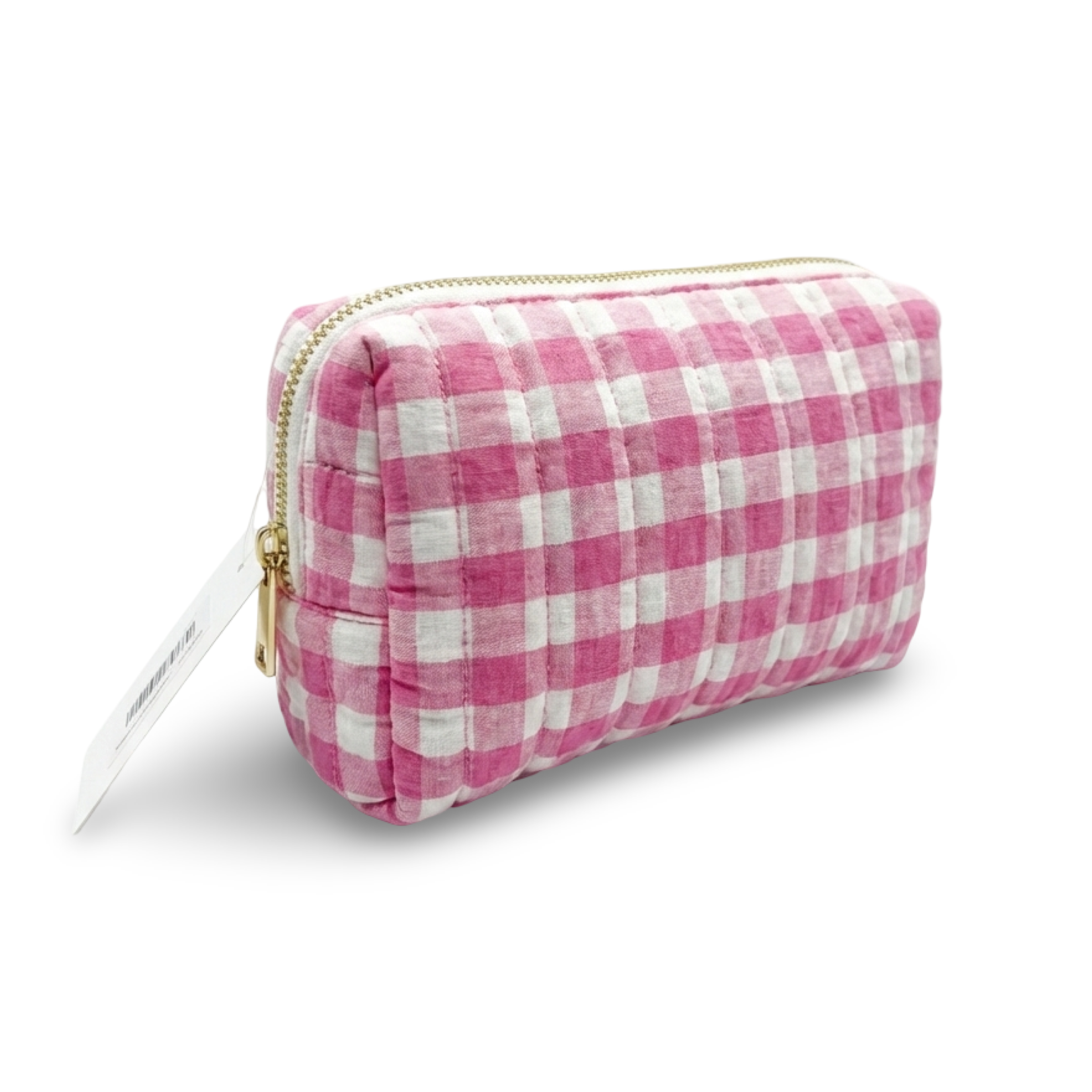 Color Parade Gingham Cosmetic Case