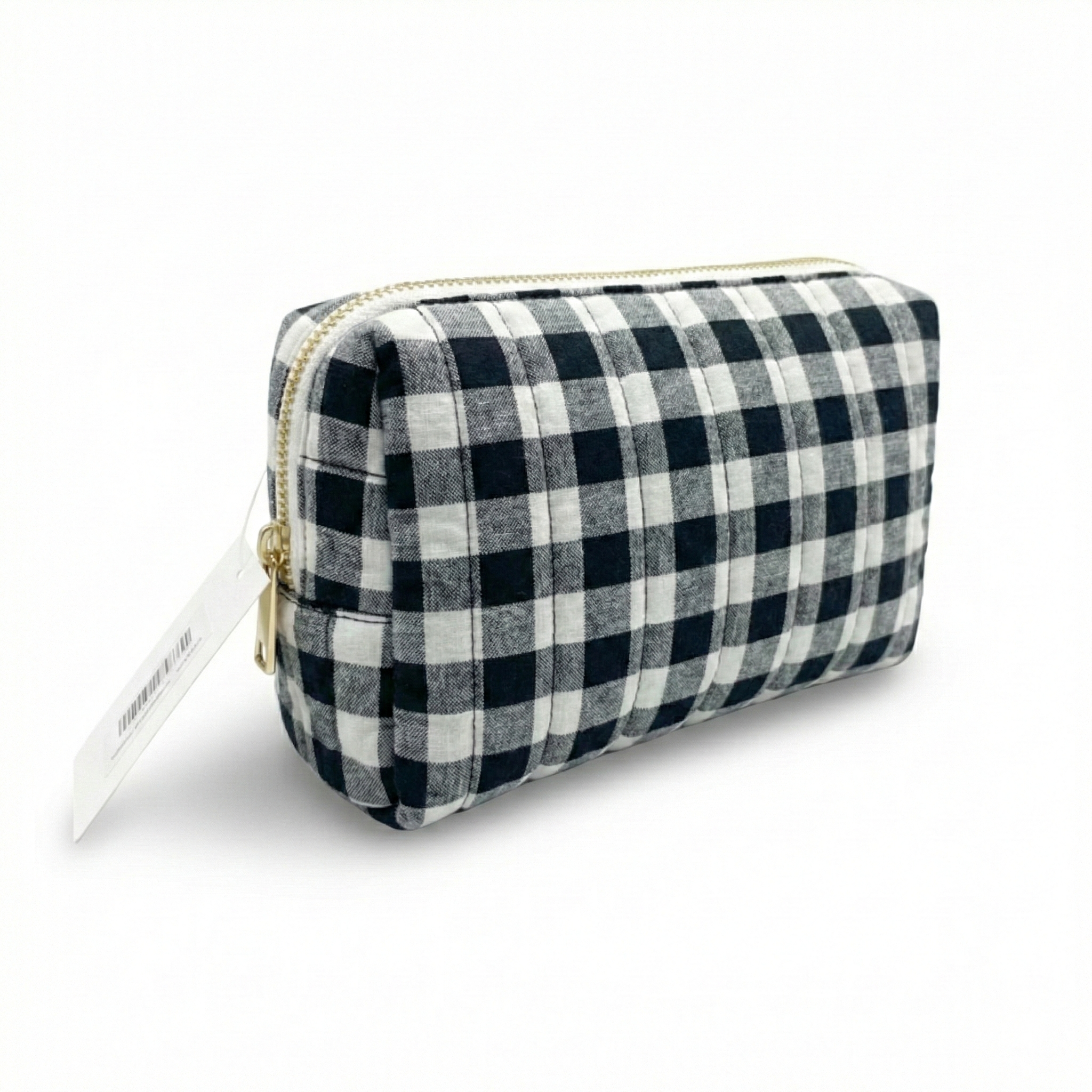 Color Parade Gingham Cosmetic Case