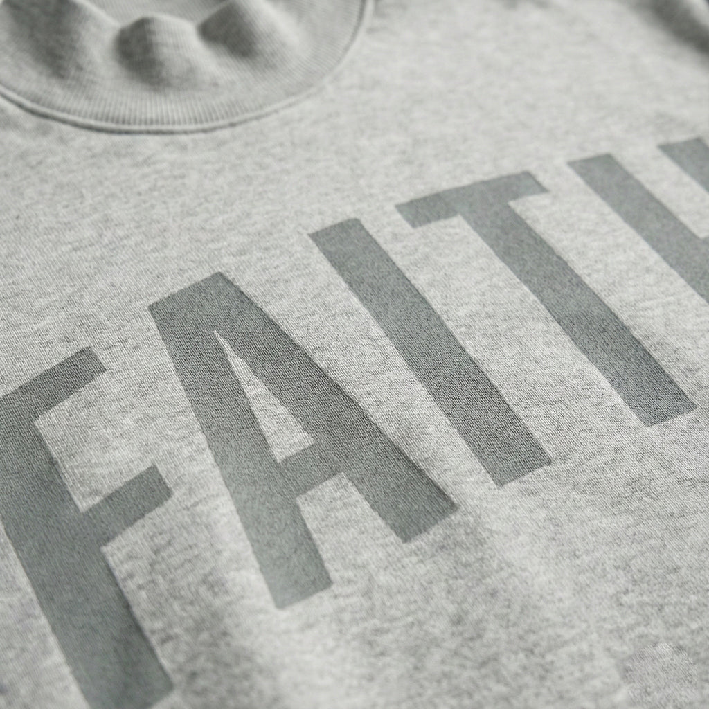 Faith Mock Neck Sweatshirt