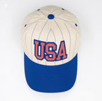 Blue USA Vintage Pinstripe Snapback