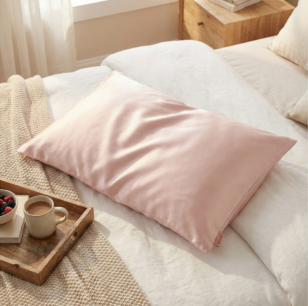Kitsch Satin Pillowcase - Blush