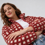 Sweetheart Gingham Jacket