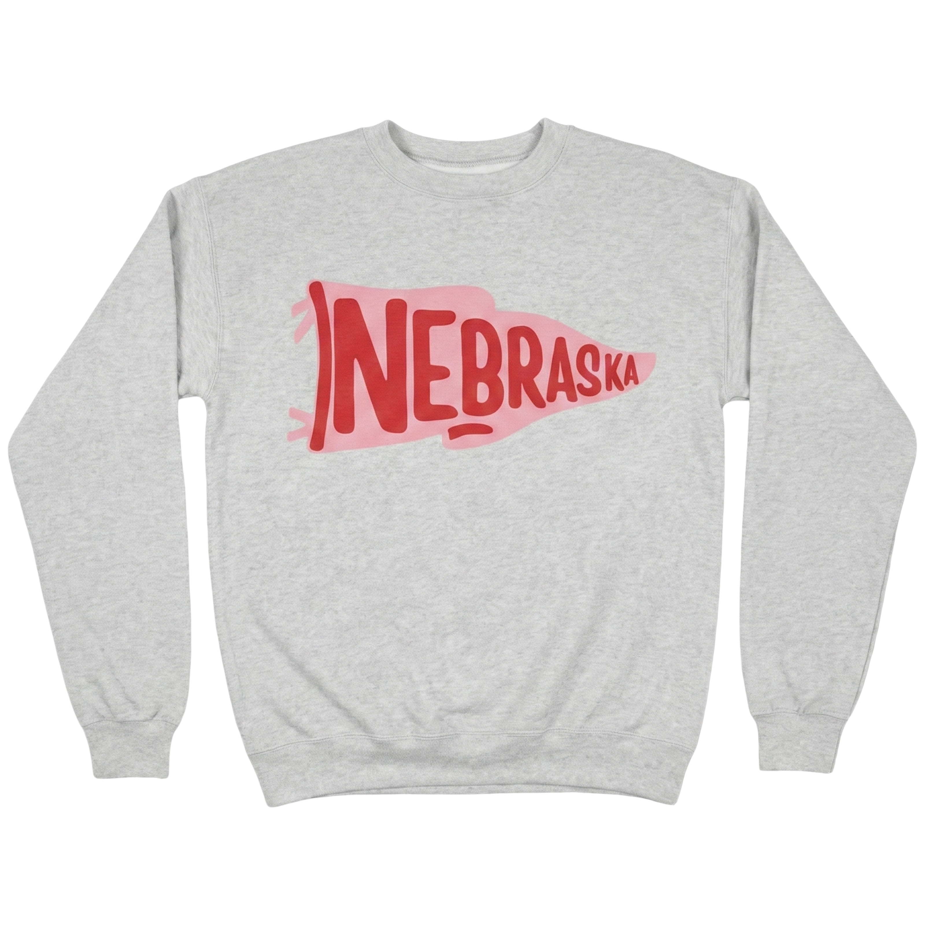 Nebraska Pennant Crewneck