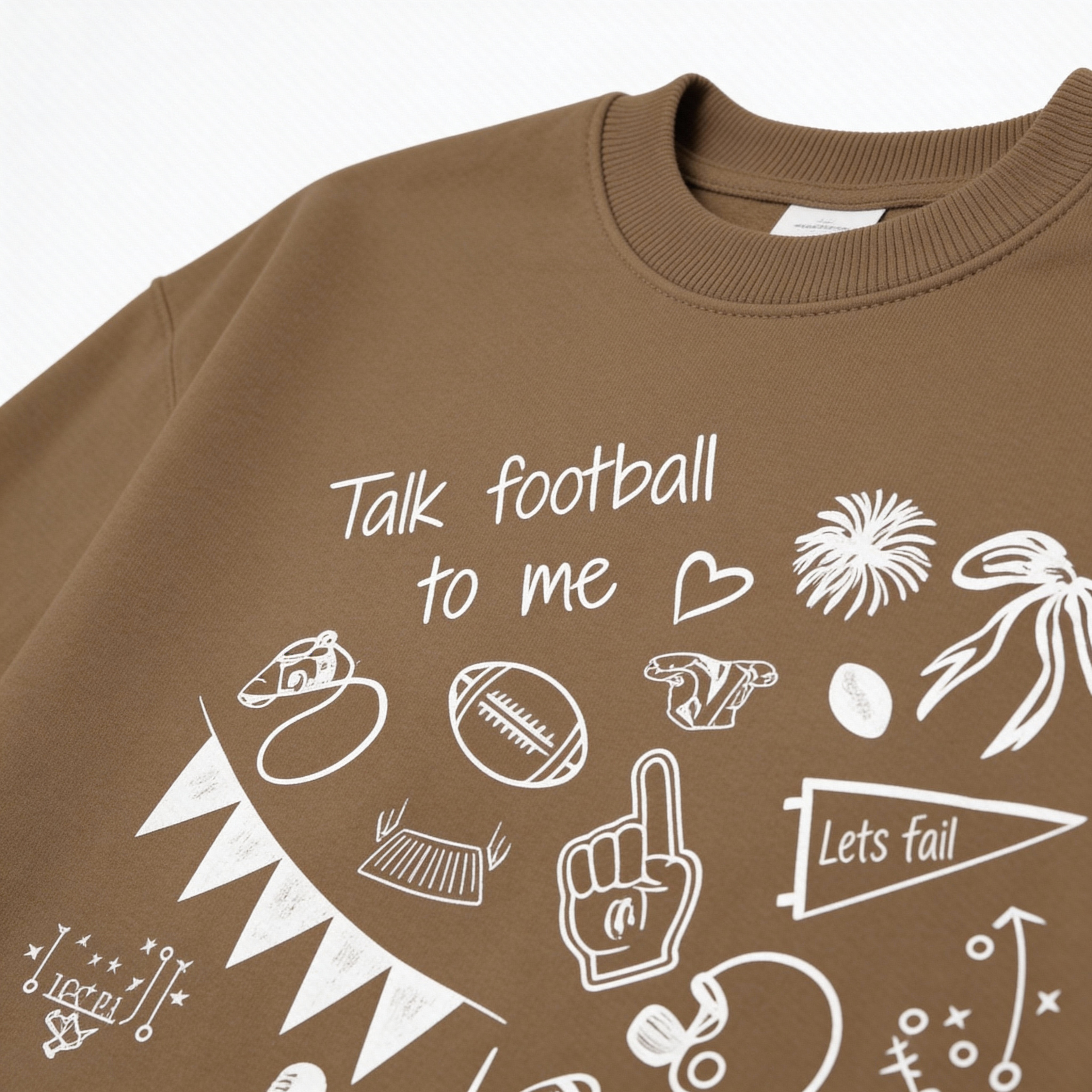 Talk Football To Me Crewneck