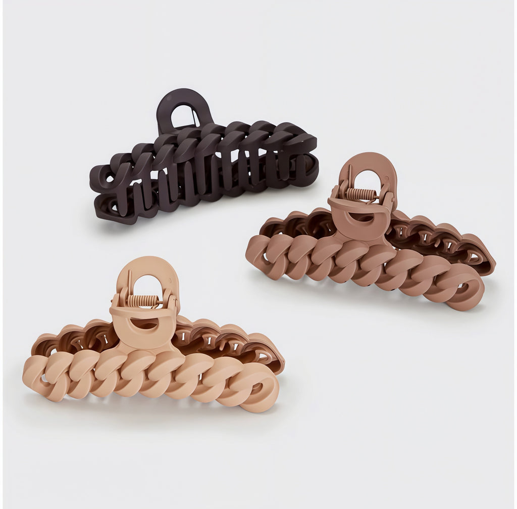 Kitsch Chain Claw Clip 3pc